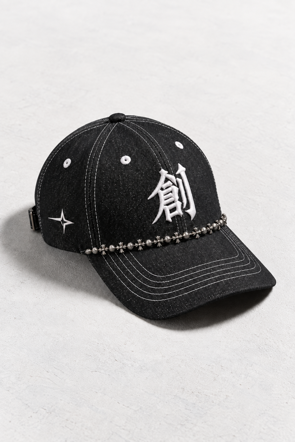 Gorra Beisbolera Raw Denim