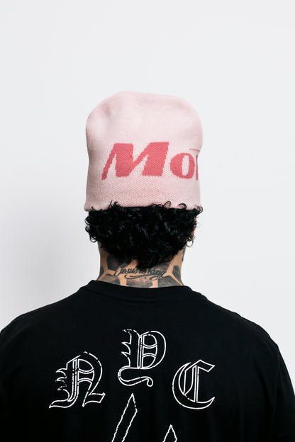 Beanie Mokap Gallery Pink