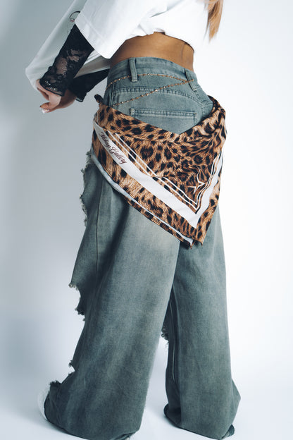 Bandana Animal Brown