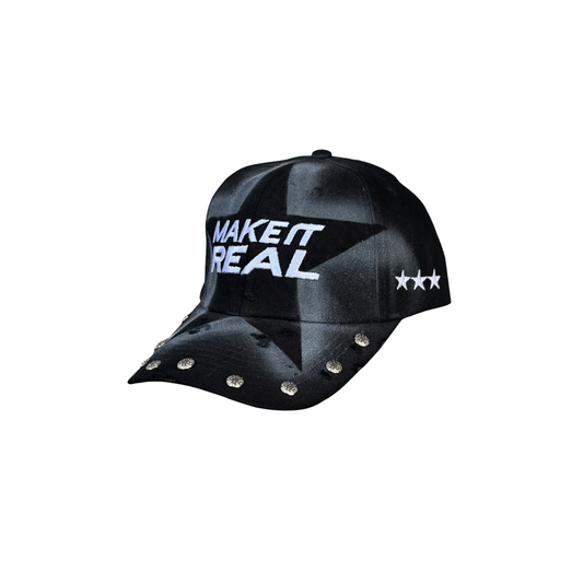 GORRA NEGRA MAKE IT REAL