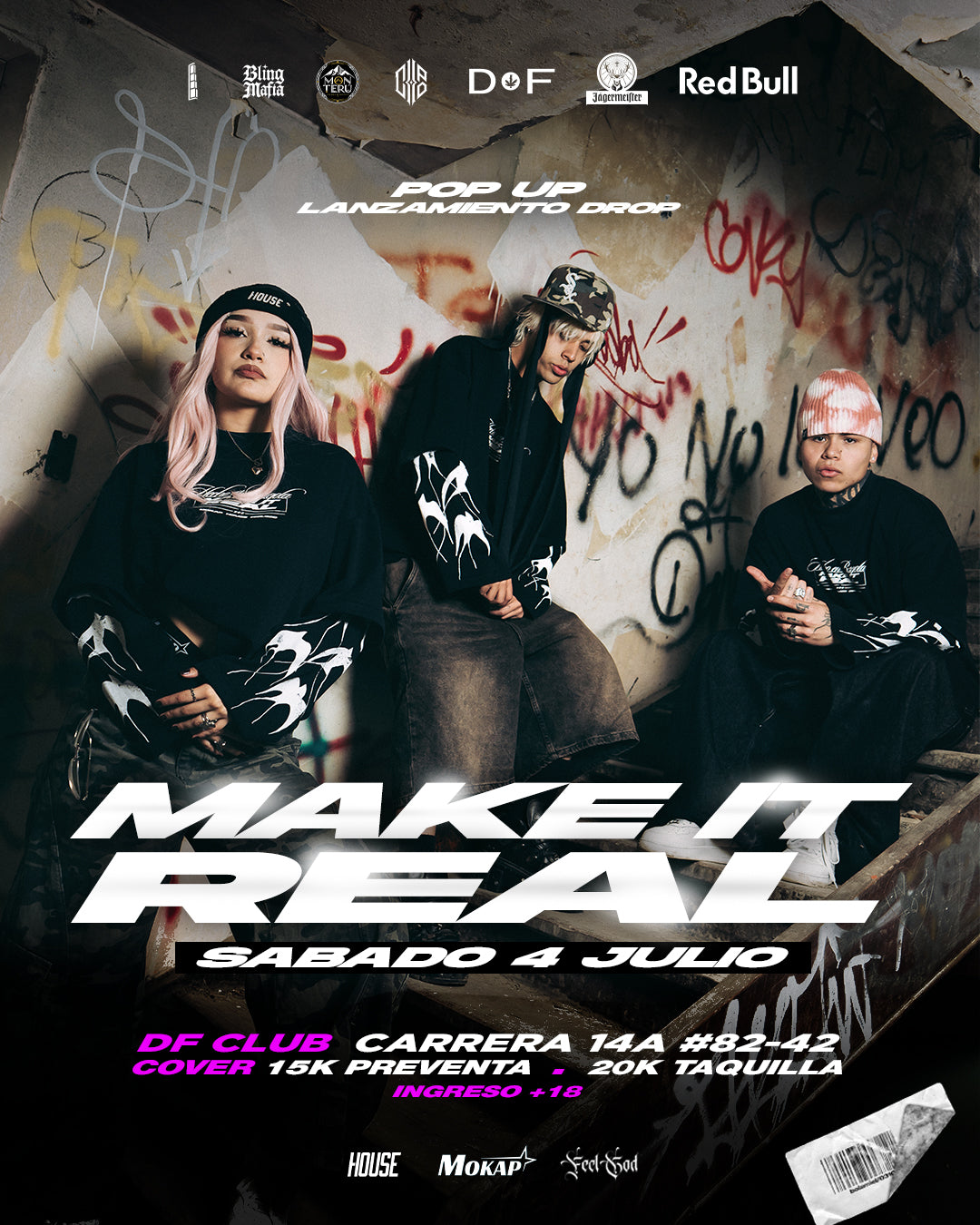🎟️ Make It Real - Preventa