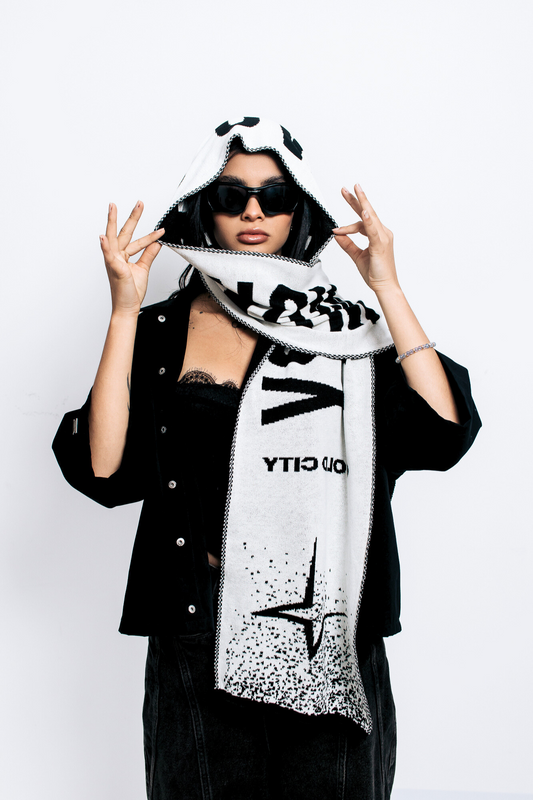 Bufanda Mokap Gallery White